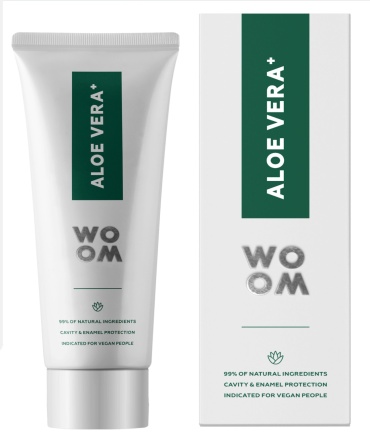 WOOM зубная паста Aloe Vera 75 мл