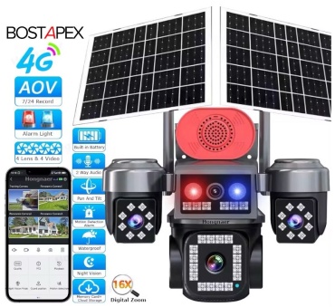 BOSTAPEX камера видеонаблюдения 4G-TA14SD32, 12MP, расширение 2048x1536
