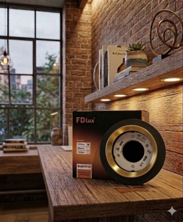 Встраиваемый светильник FDlux F0128 black GU10