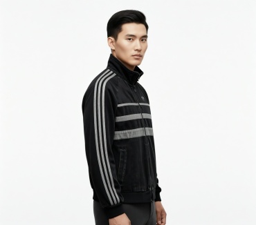 Джинсовая куртка adidas черный