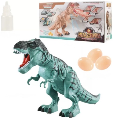 Набор динозавр с паровым пламенем, звук, свет TOYJOY