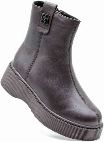 Полусапоги QuQi Shoes темно-коричневый