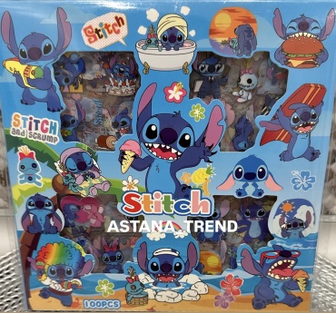 Альбом стикер наклеек STITCH - Стич