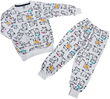 Пижама MDY kids бежевый, мультиколор