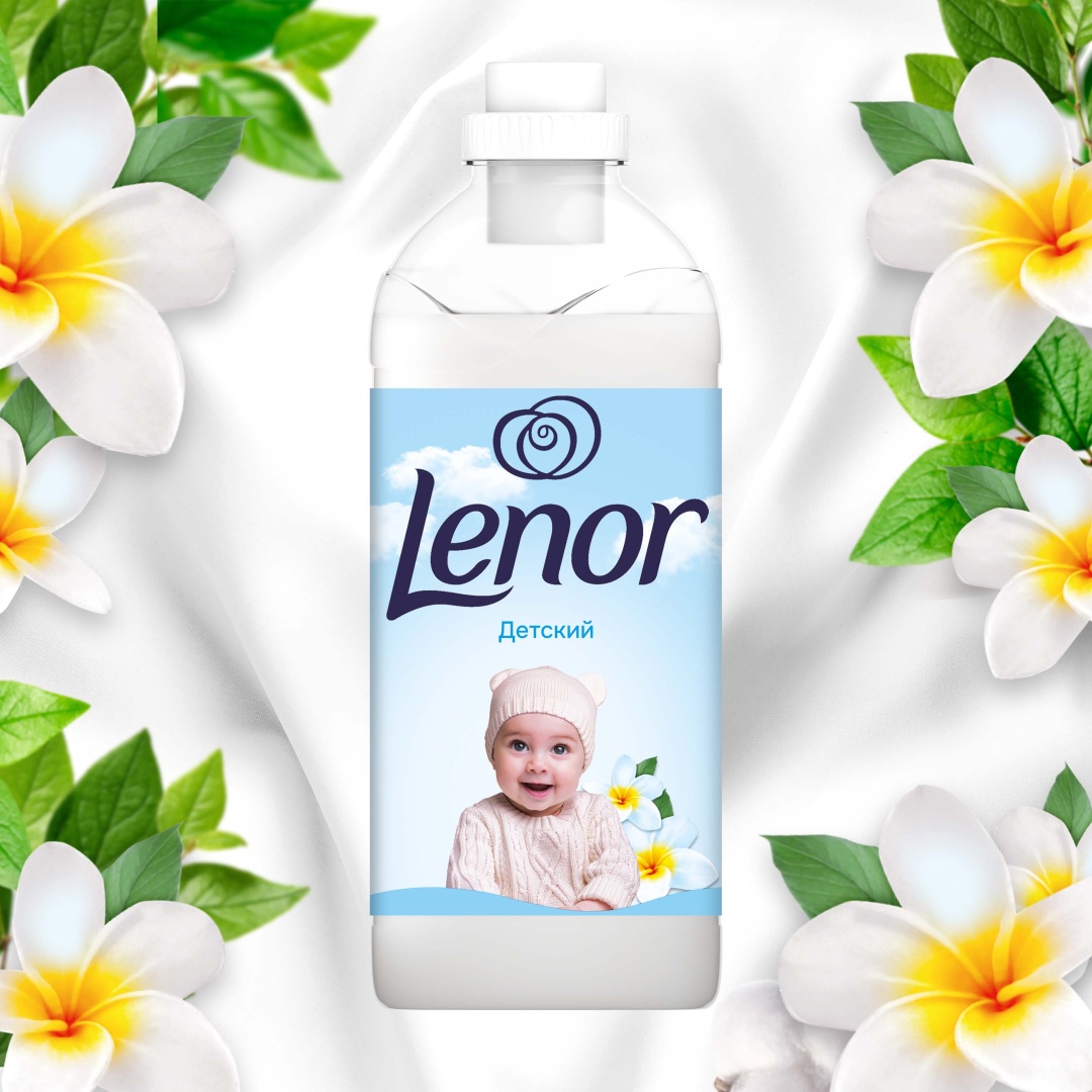 Lenor кондиционер Sensitive 1200 мл