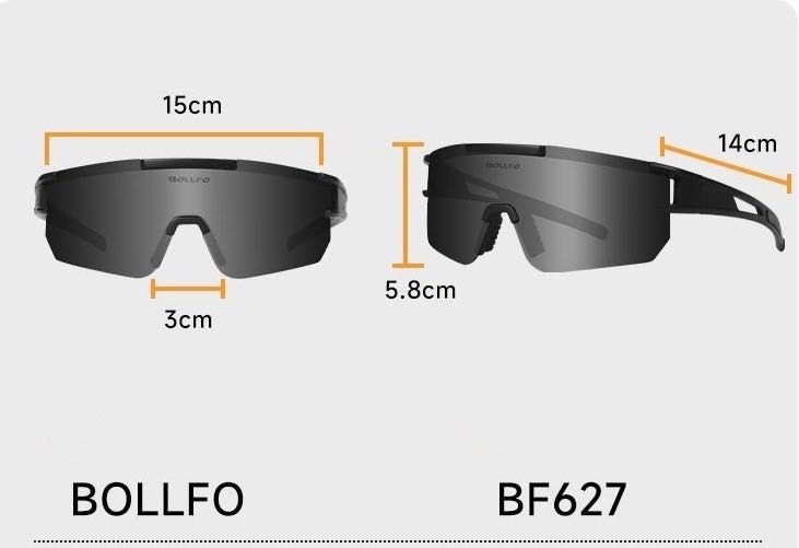 Спортивные очки BOLLFO BF627 синий