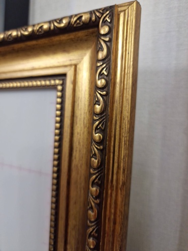 FrameKz Рамка Орнамент 4555 45x55 см золотистый, бронзовый
