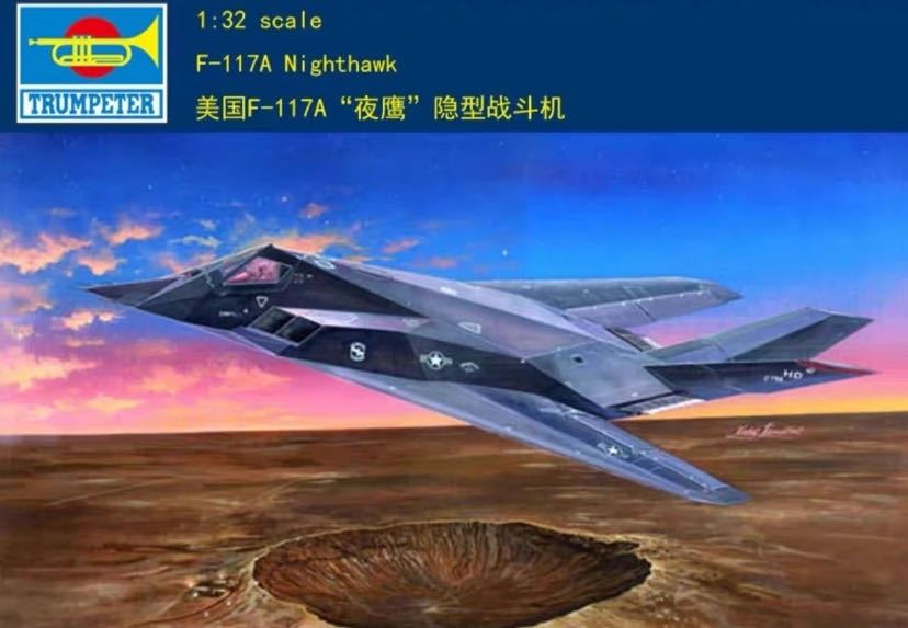 Модель F-117A Nighthawk