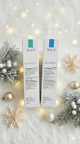 Тонер Vitamin B5 CENTELLA ASIATICA Aloe soothing moisturizing WATER, Vitamin B5 collagen moisturizingand repairing LOTION 160 мл