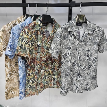 Рубашка прямая белый, серебристый