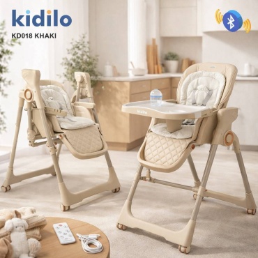 Стульчик-шезлонг Kidilo KD018 бежевый