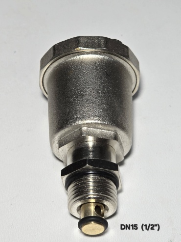 Воздухоотводчик автоматический DN15 (1/2") с отсекающим клапаном