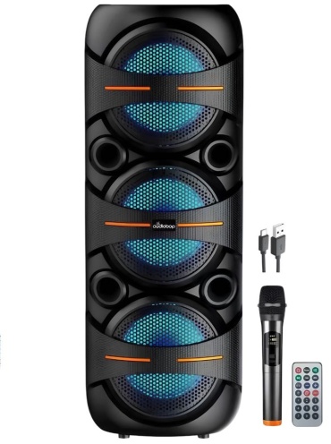 Портативная колонка Oudiobop ВК-8388 черный