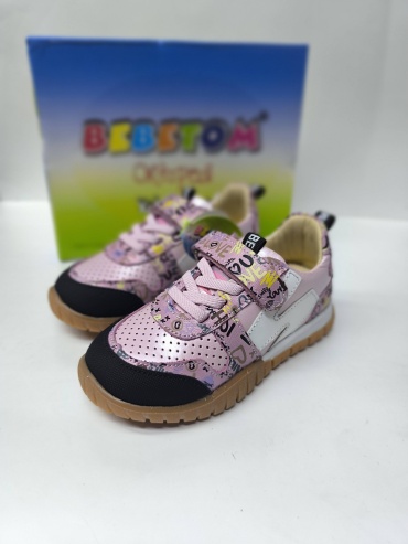 Кроссовки Bebetom мультиколор, светло-розовый