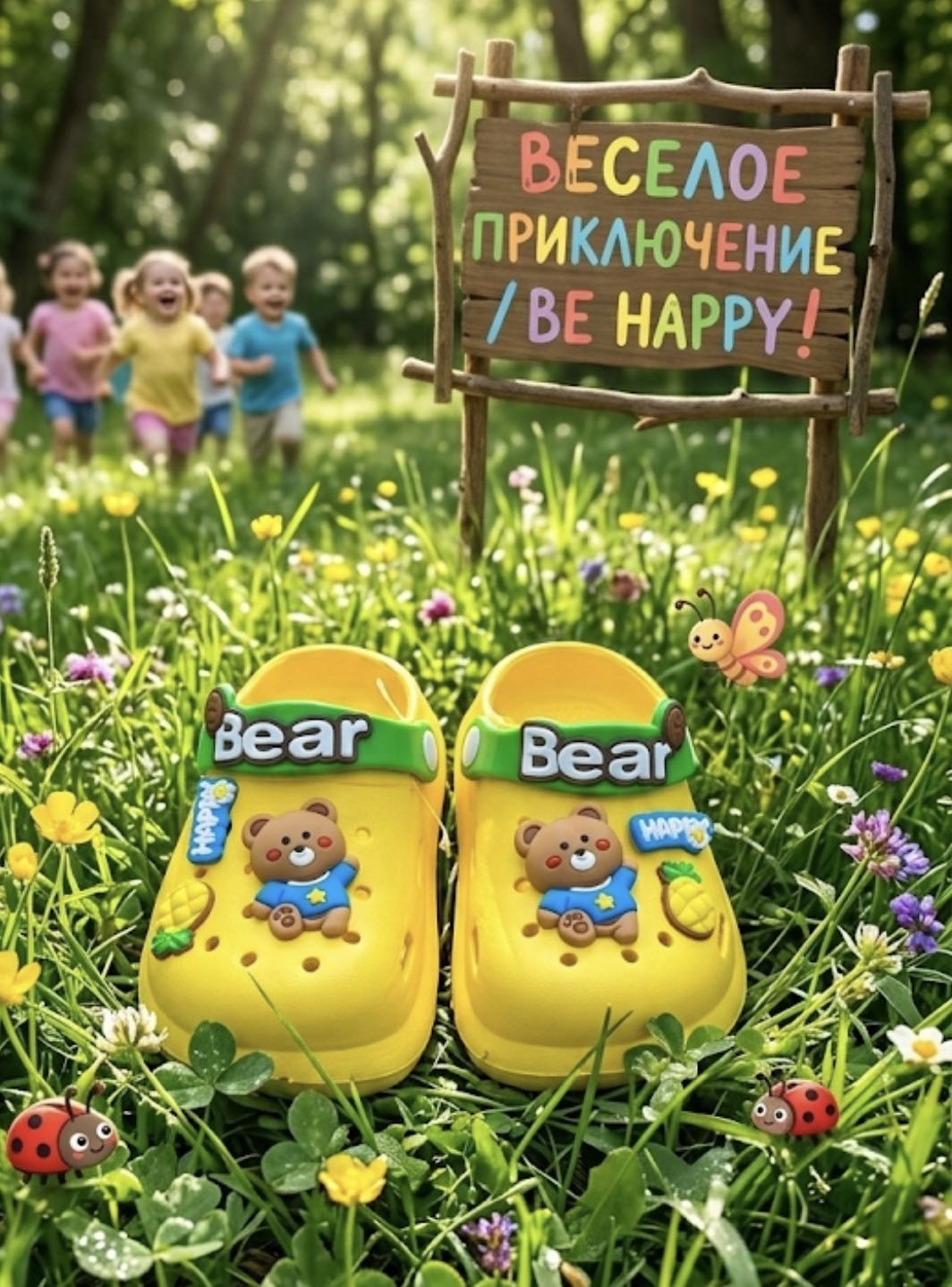 желтый
