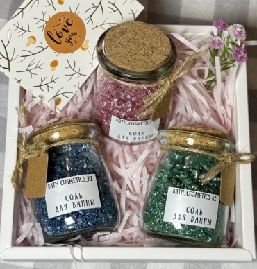 Bath_cosmetics_kz Морская соль морская соль 3 шт по 100 г