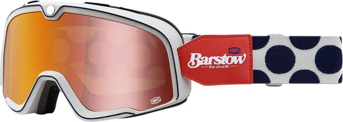 Мотоочки 100% Barstow goggle белый