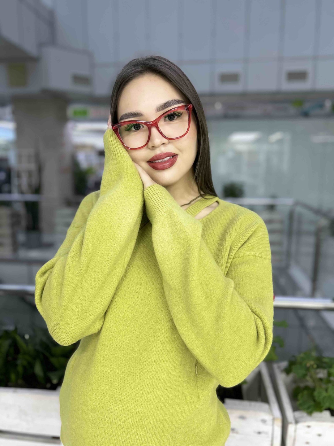 Кофта салатовый