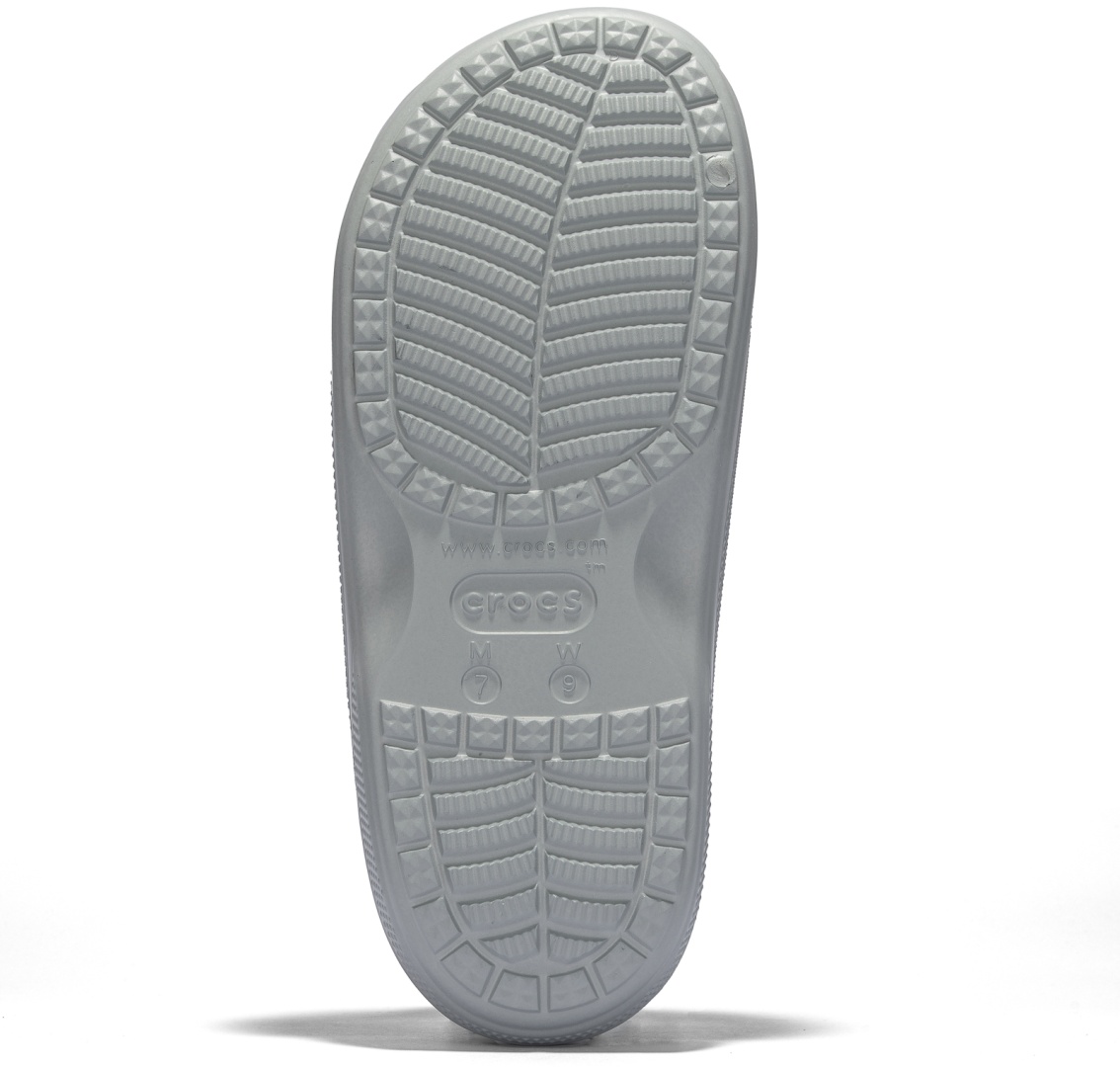 Шлепанцы Crocs светло-серый