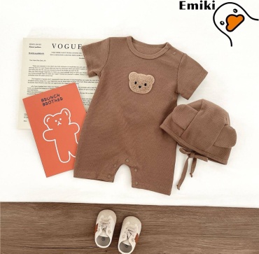 Боди Emiki коричневый