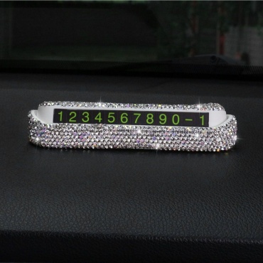 Автомобильная визитка Avto Lady 4123454 серебристый