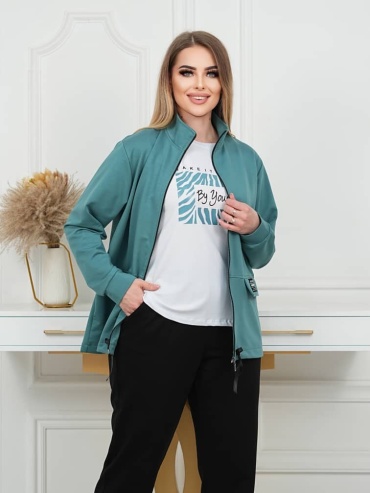Спортивный костюм FASHION голубой