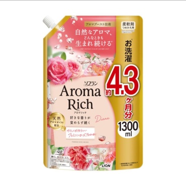 LION кондиционер Aroma Rich Diana 1300 мл