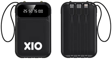 Внешний аккумулятор XIO M20 20000 мАч черный
