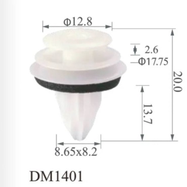 Oshide клипсы DM1401