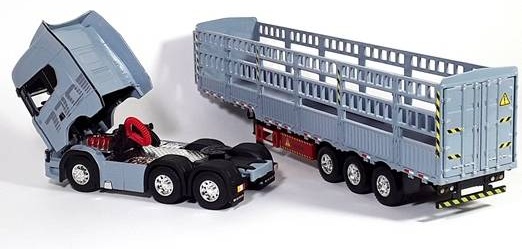 Модель Scania S770 с полуприцепом 1:50