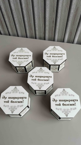 Набор бонбоньерок Buratino без наполнения 5 шт 10 см