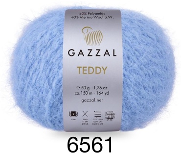 Моток GAZZAL Teddy 6561 150 м 50 г