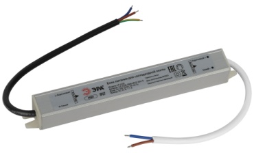 ЭРА блок питания LP-LED-25W-IP67-24V-S серый 1 шт