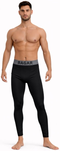 Тайтсы BAGAR черный