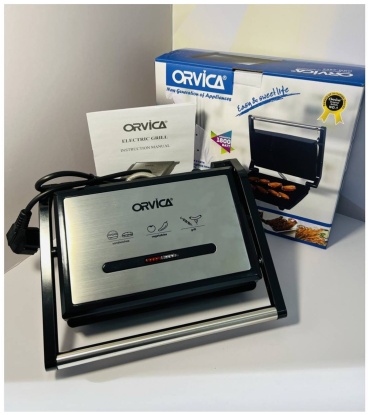 Гриль Orvica ORM-8806 серебристый