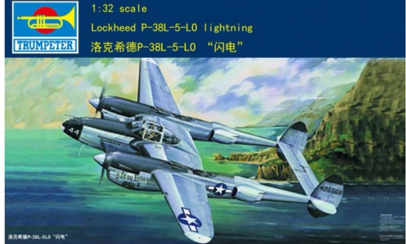 Модель Lockheed P-38L-5-LO lightning