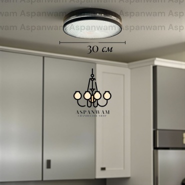 Светильник потолочный Aspanwam LED черный