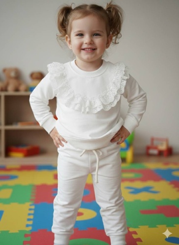 Комплект Murat Baby белый, молочный