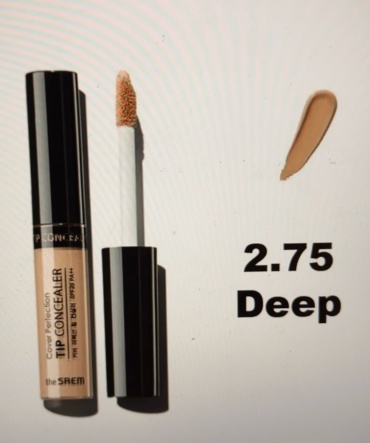 The Saem Cover Perfection Tip Concealer SPF28 РА++ 2.75 Deep консилер 2.75 Deep