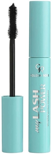 Тушь для ресниц GOLDEN ROSE My Lashes Power Intense Black Mascara для объема, удлиняющая черный