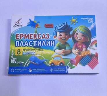 Пластилин 8 цветов