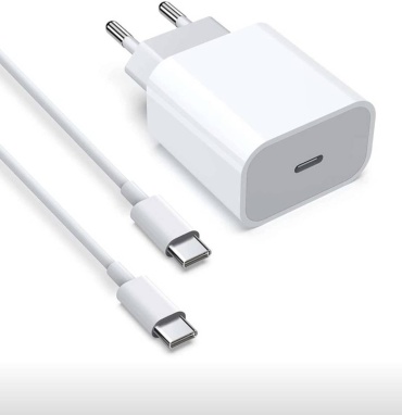 Зарядное устройство 45 W PD adapter Type-C USB-C, белый USB Type-C белый