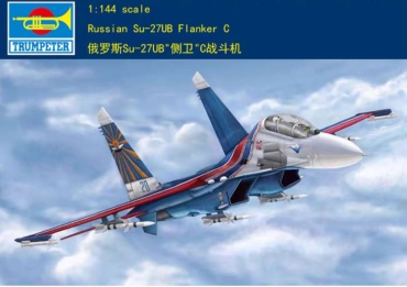 Модель Российский истребитель SU-27UB