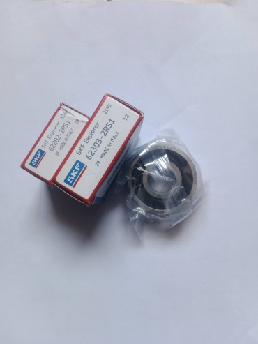 SKF подшипник генератора 62202-2RS, 62303-2RS