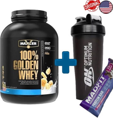 Протеин Maxler 100% Golden Whey банан 2270 г