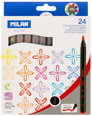 Фломастер Milan 24 шт