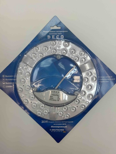 DECO светодиодный модуль DECO светодиодный модуль Светодиодный модуль 36W LED запаска белый белый 1 шт
