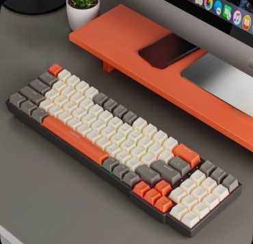 Клавиатура LEAVEN K780 белый