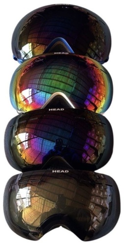 Маска горнолыжная HEAD Маска горнолыжная, мультколор черный размер One size