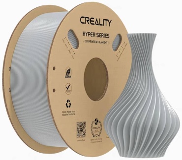 Creality Hyper PLA 1.75 мм 1 кг серый